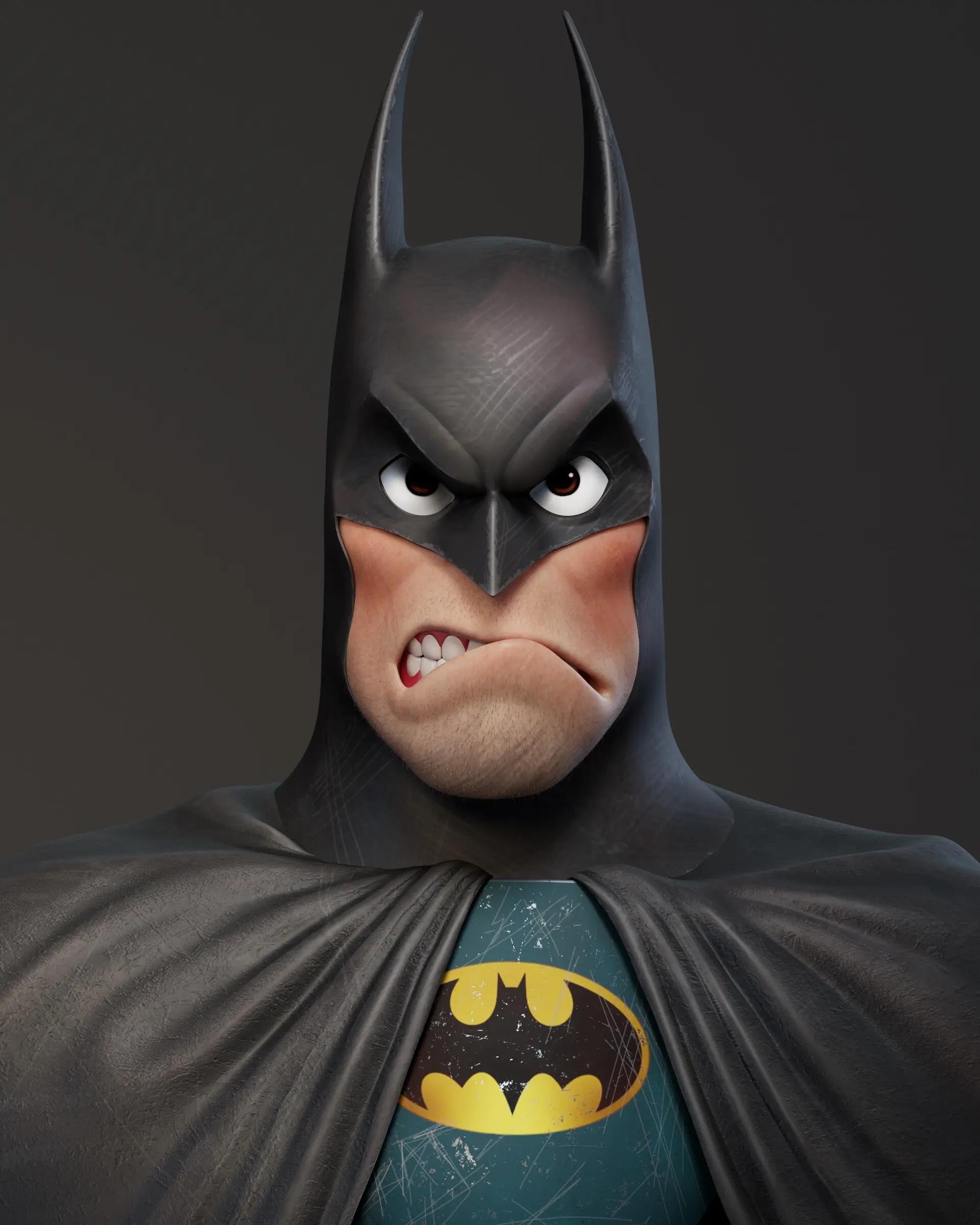 Main image of Batman-Stylized by Olamide Famojuro